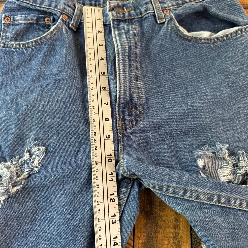 Levi's 550‎ Jeans Mens 30x32 Blue Distressed Straight Leg Made in USA Vintage